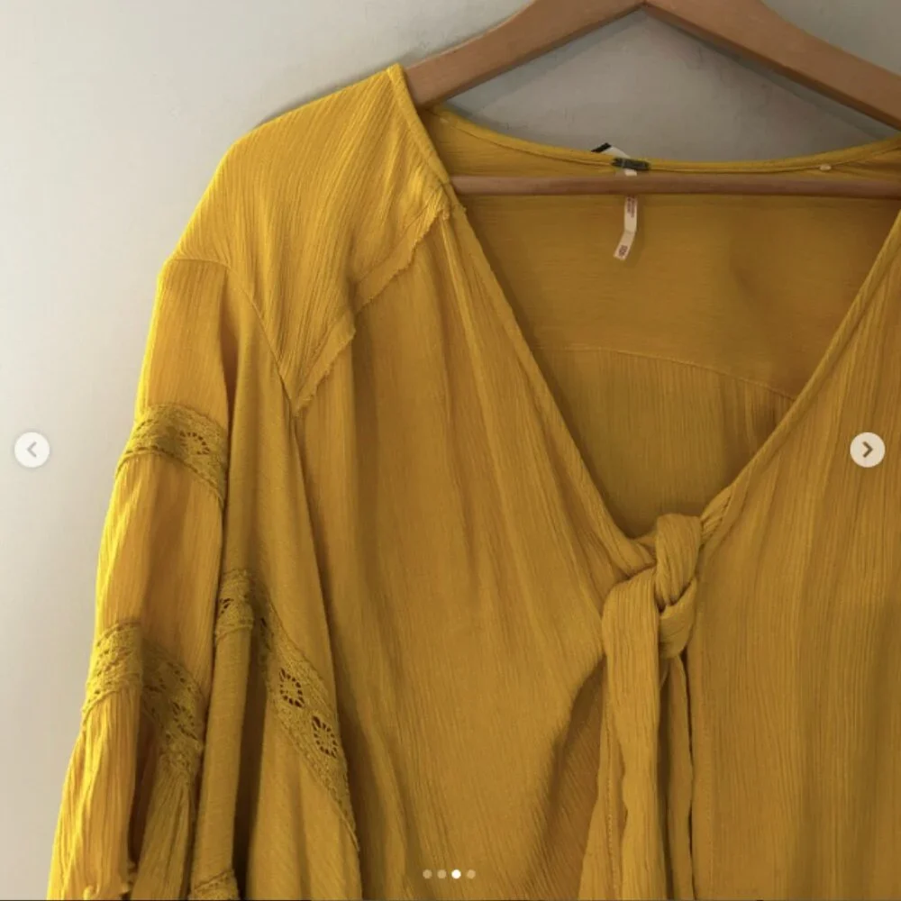 Free People blouse XS‎ Small Medium Anthropologie Revolve Urban Outfitters Maeve